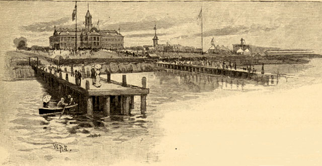 Le Palais de Toronto lors de la Grande Exposition