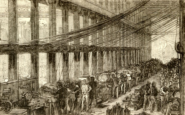 English factory during the Industrial Era