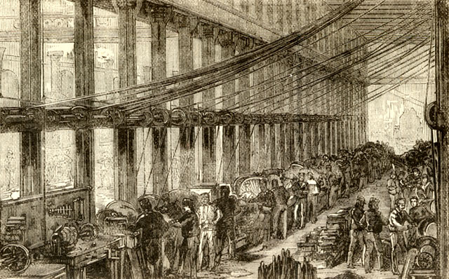 Manufacture anglaise de l’ère industrielle