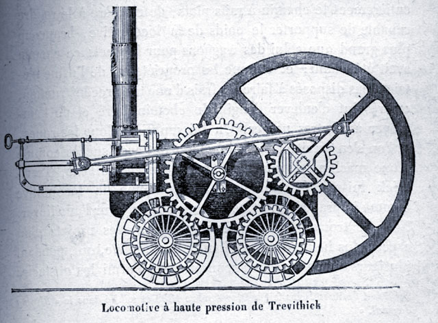 Locomotive à vapeur de Trevithick