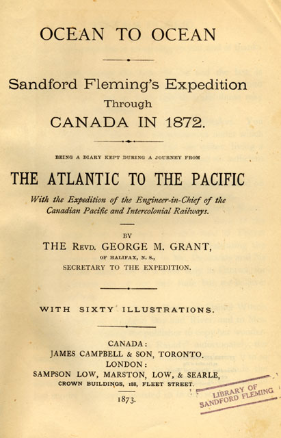 Book describing the preparatory expedition 