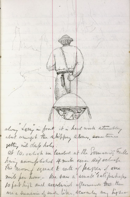 Extract from the journal kept by Fleming