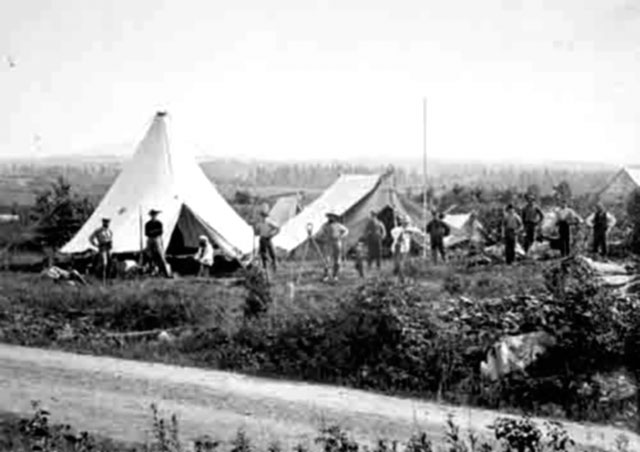 Groupe d’arpenteurs du chemin de fer Intercolonial